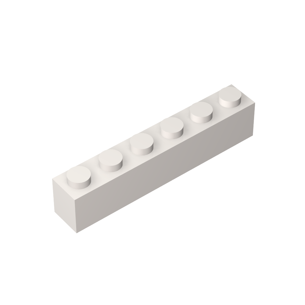 Ladrillo 1 x 6-MyGobricksEs