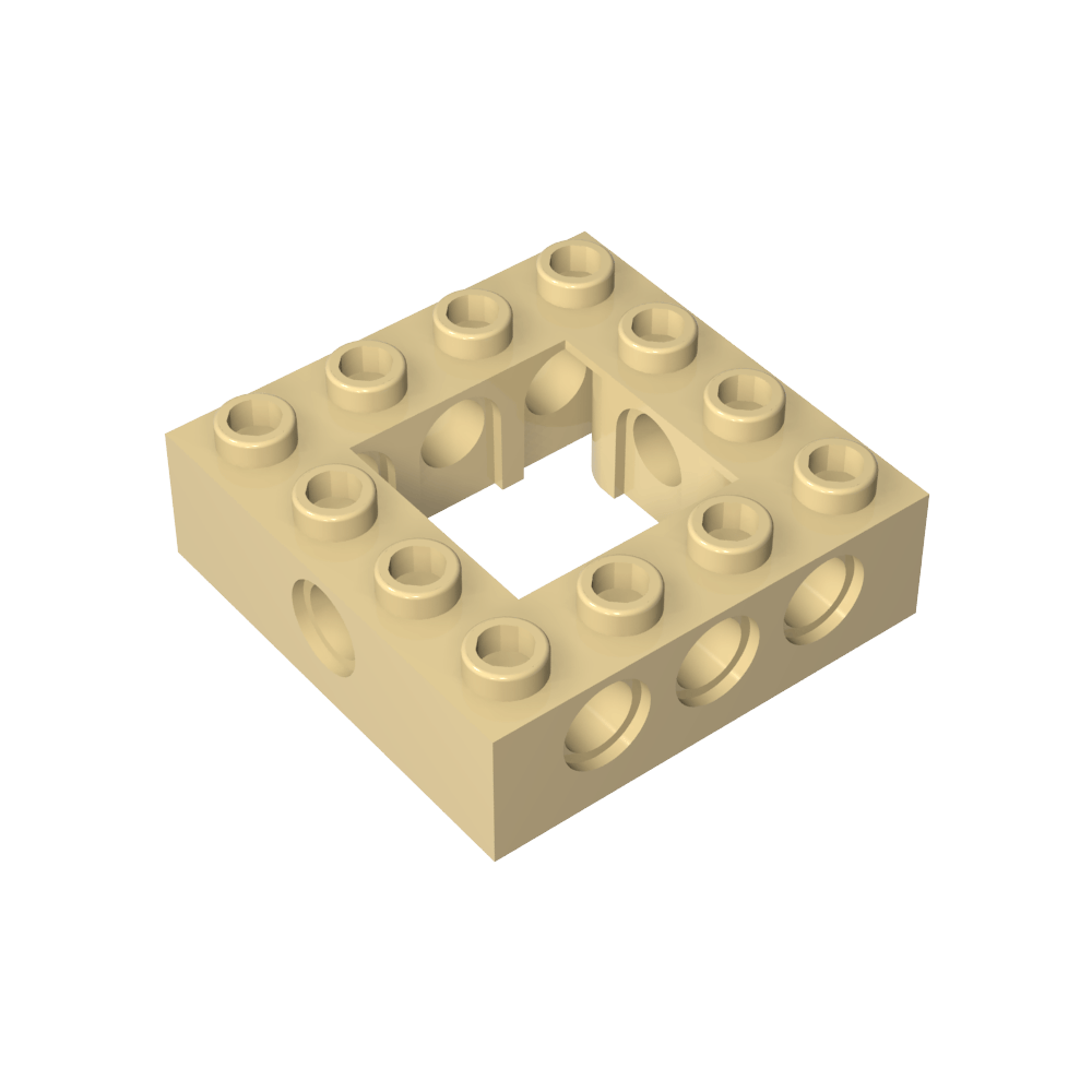 Technic Brick 4 x 4 Centro abierto-MyGobricksEs