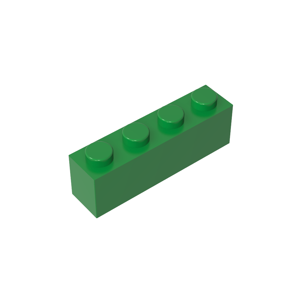 Ladrillo 1 x 4-MyGobricksEs