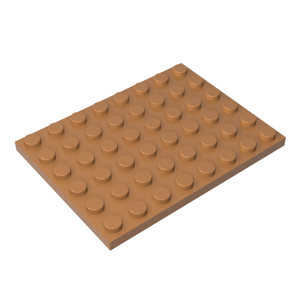 Placa 6 x 8-MyGobricksEs