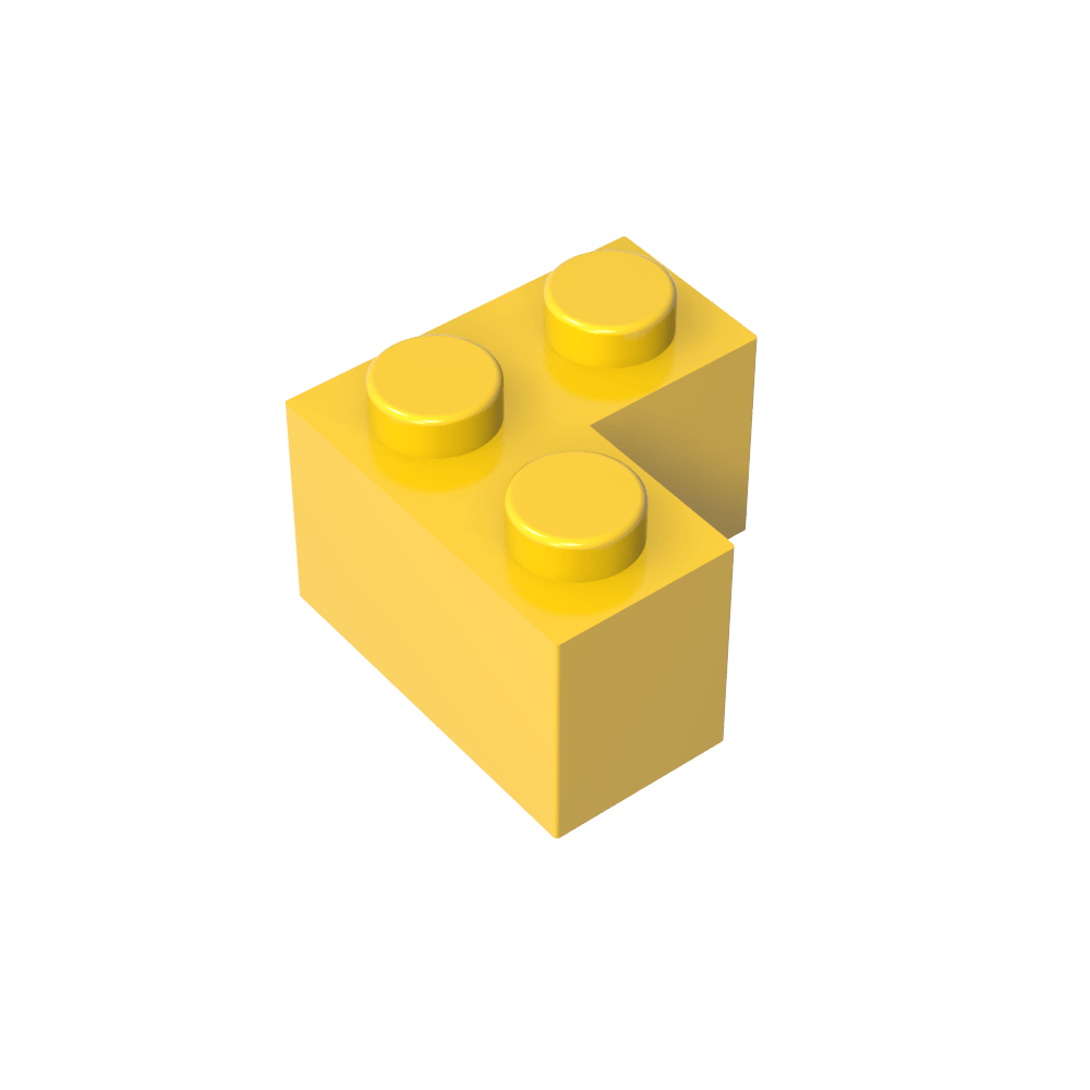 Ladrillo 2 x 2 Esquina-MyGobricksEs