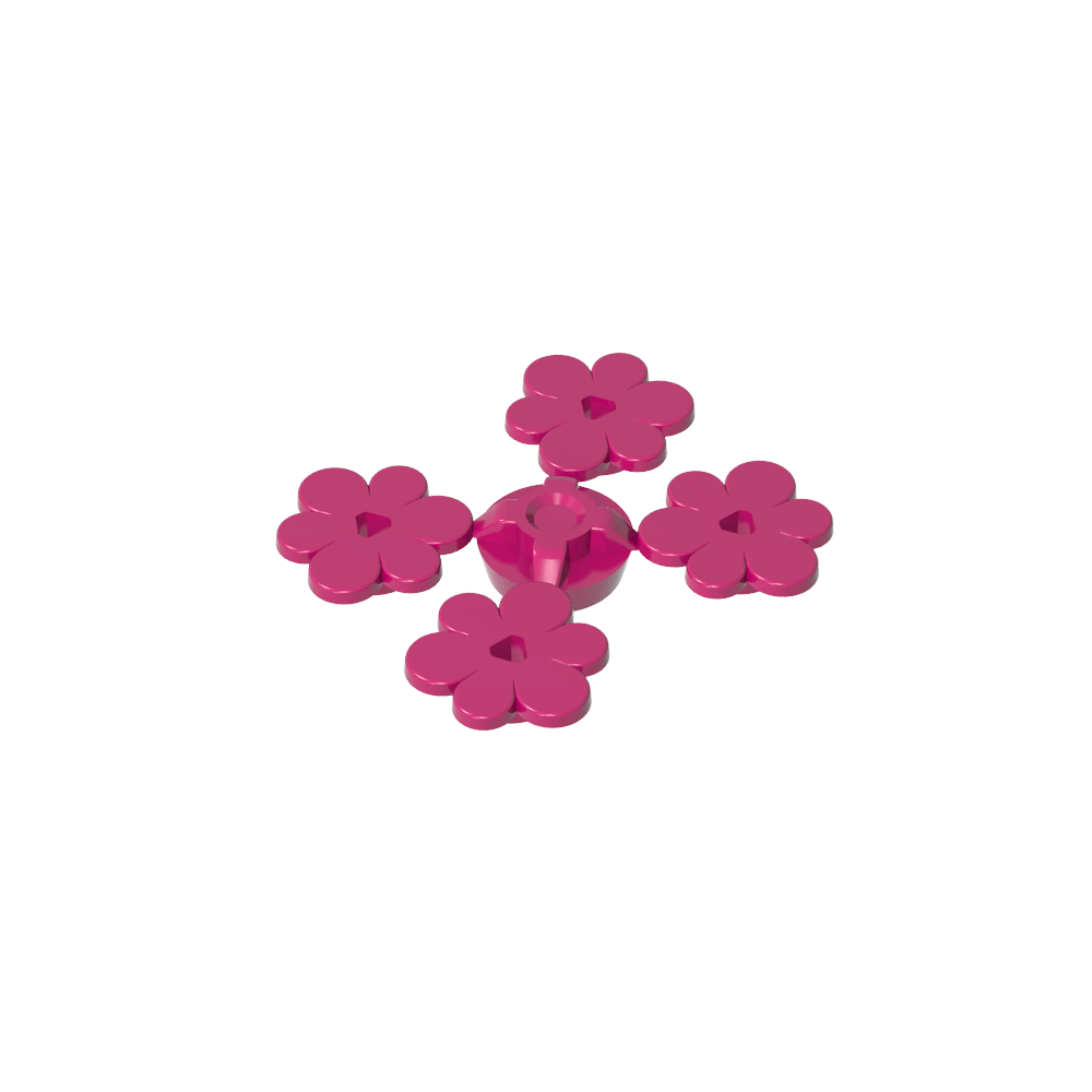 Planta, Flor - Pequeña-MyGobricksEs