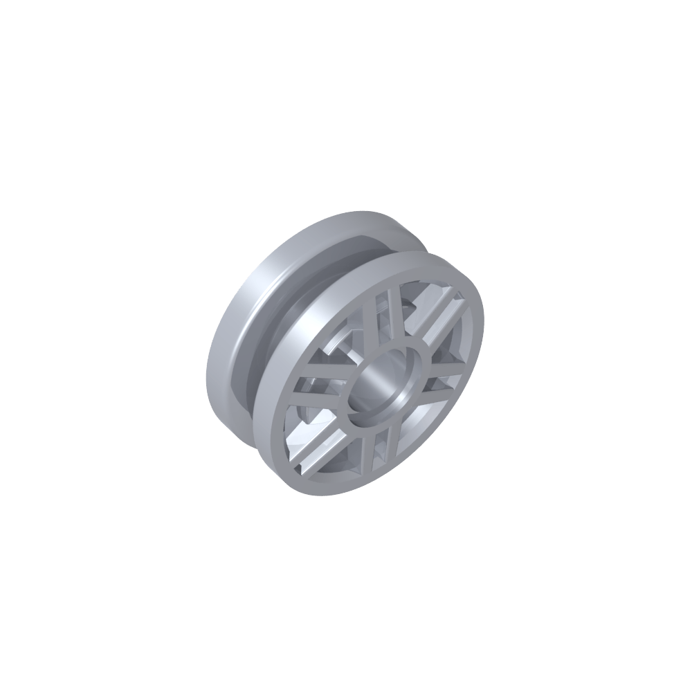 Rueda 18 x 8 con tornillos falsos y radios profundos con anillo interior-MyGobricksEs