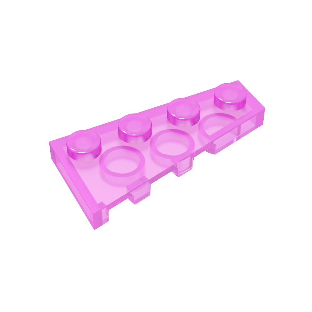 Placa de cuña 4 x 2 derecha-MyGobricksEs