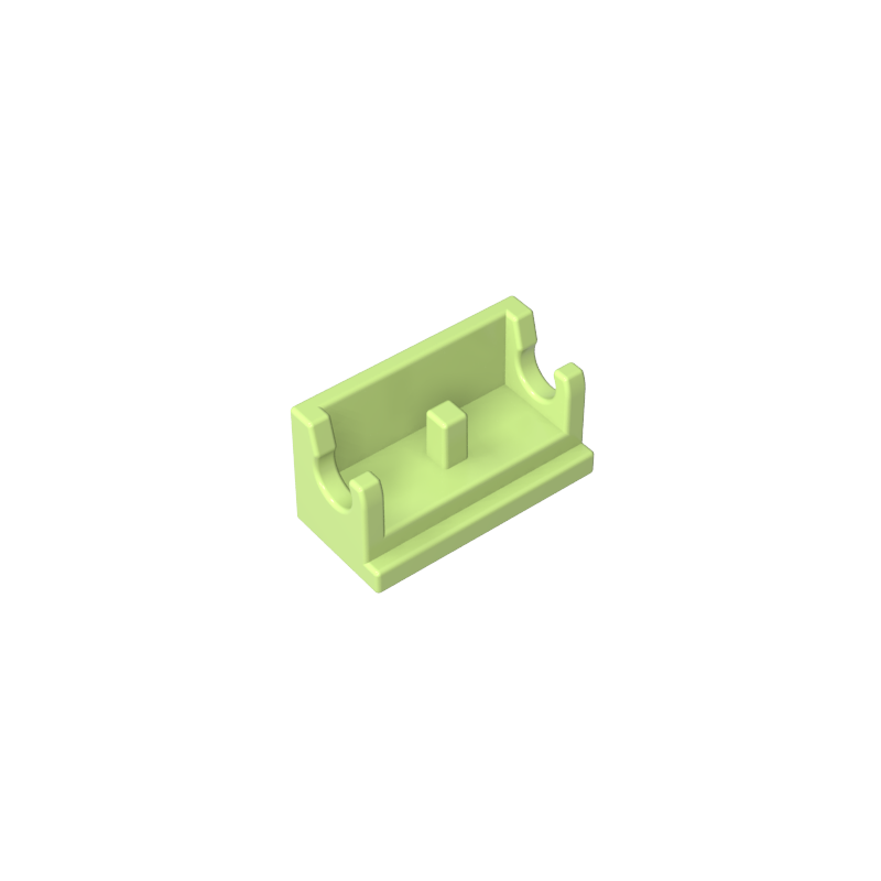 Bisagra Ladrillo 1 x 2 Base