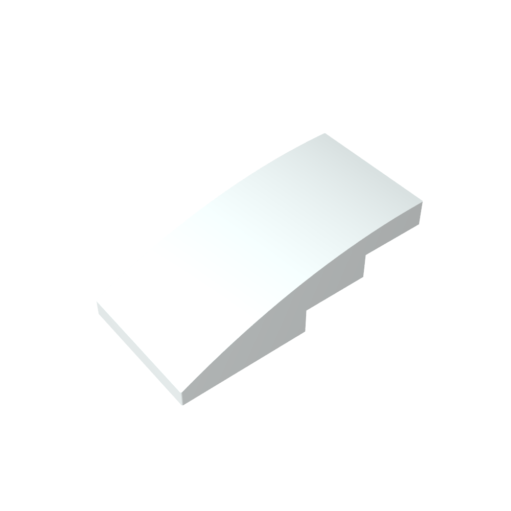 Pendiente curva 4 x 2 sin montantes-MyGobricksEs