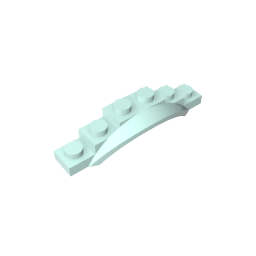 Paso de rueda, guardabarros, 1 1/2 x 6 x 1 [Arco extendido]-MyGobricksEs