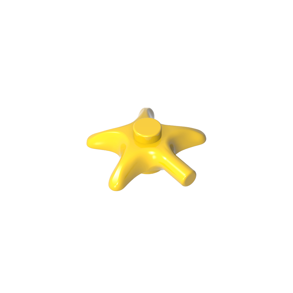 animales, estrella de mar-MyGobricksEs