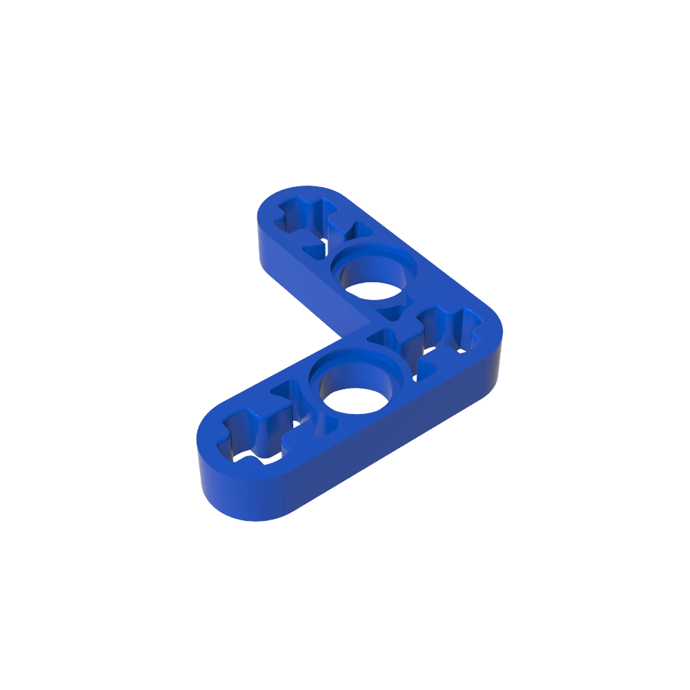 Viga técnica 3 x 3 en forma de L delgada-MyGobricksEs