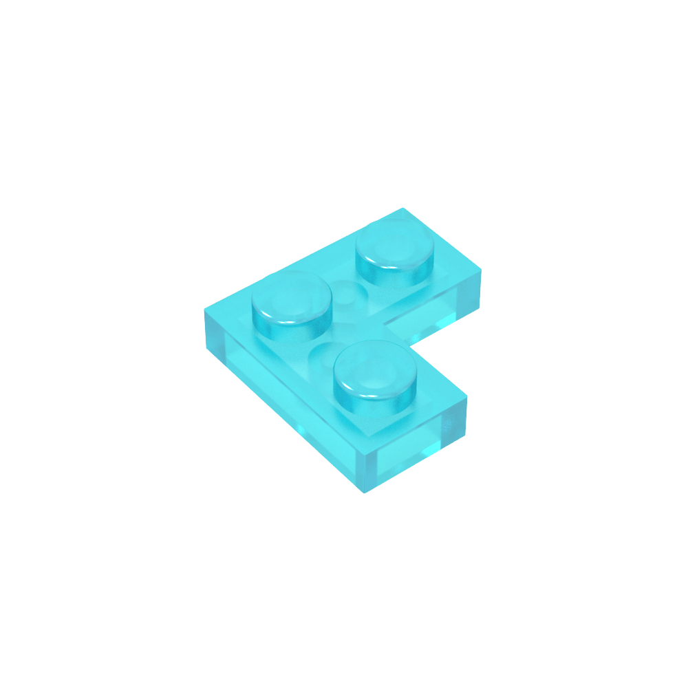 Placa 2 x 2 Esquina-MyGobricksEs