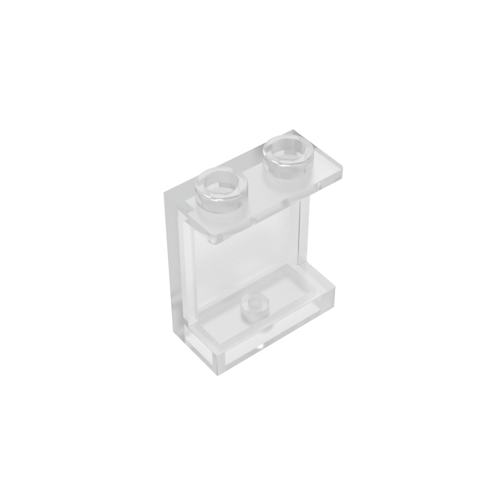 Panel 1 x 2 x 2 [Soportes laterales / Montantes huecos]-MyGobricksEs