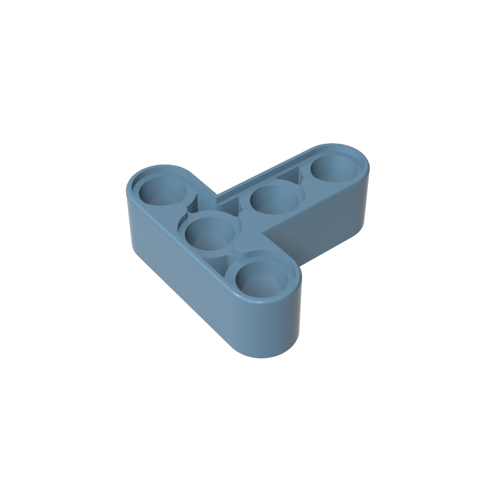 Viga técnica 3 x 3 en forma de T gruesa-MyGobricksEs