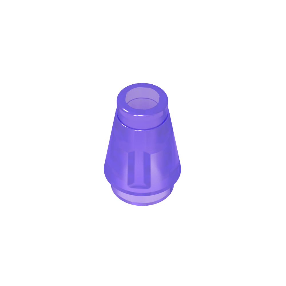 Cono 1 x 1 [Sin ranura superior]-MyGobricksEs