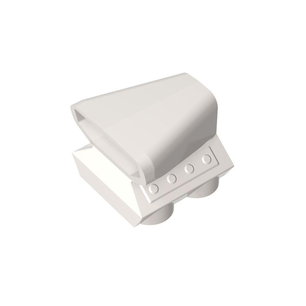 Motor / Toma de aire 2 x 2-MyGobricksEs