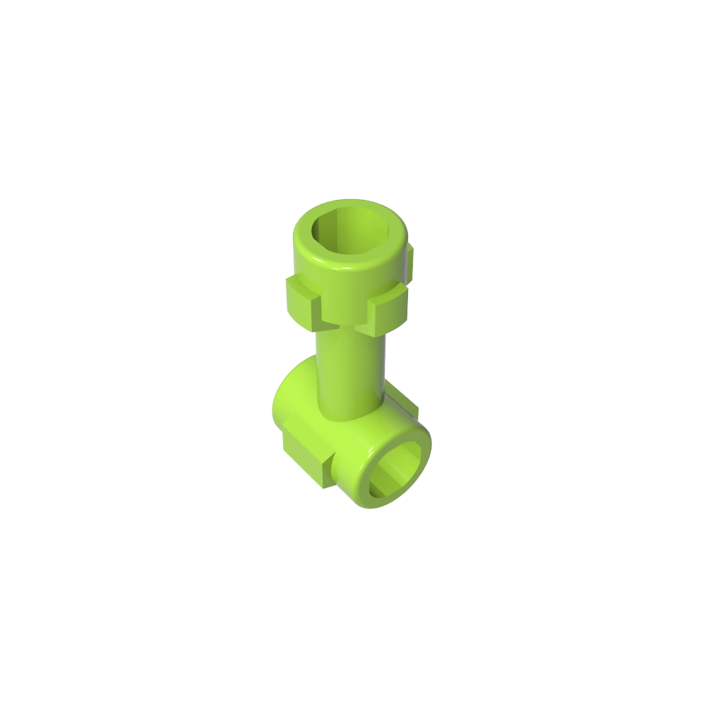 Barra de 1L con perno superior y dos pernos laterales-MyGobricksEs