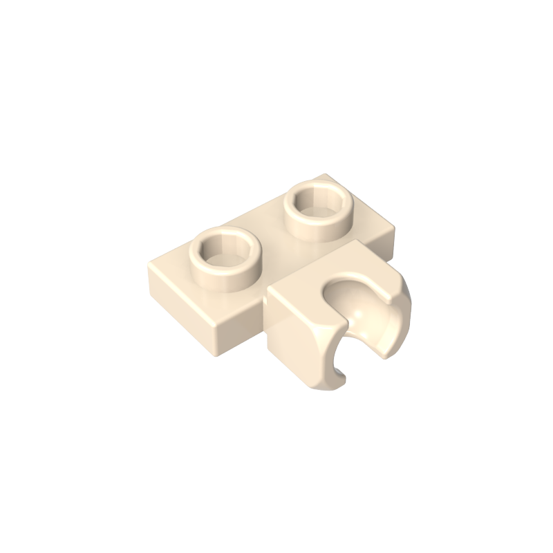 Placa especial 1 x 2 Copa lateral central de 5,9 mm-MyGobricksEs