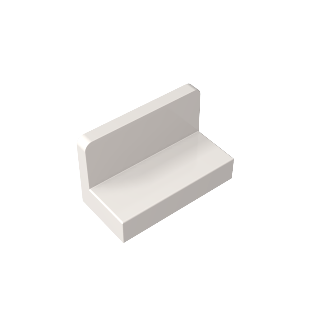Panel 1 x 2 x 1 [Esquinas cuadradas]-MyGobricksEs