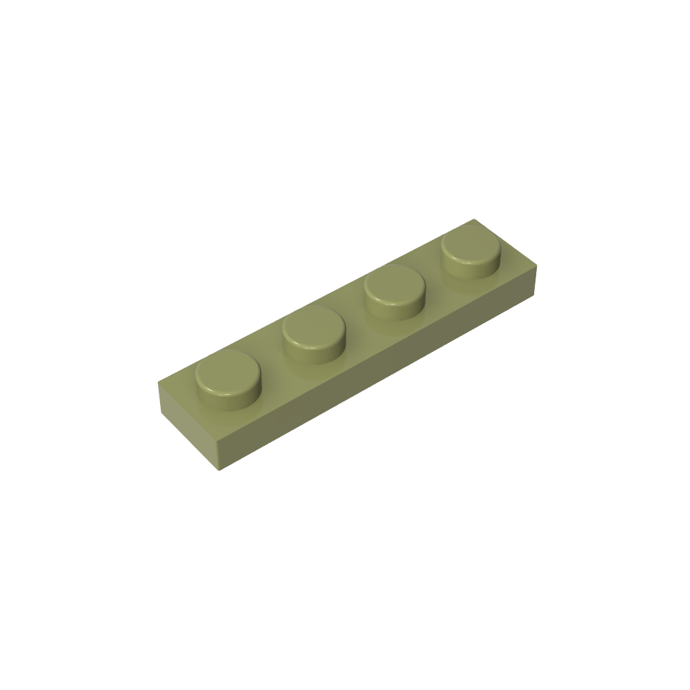 Placa 1 x 4-MyGobricksEs