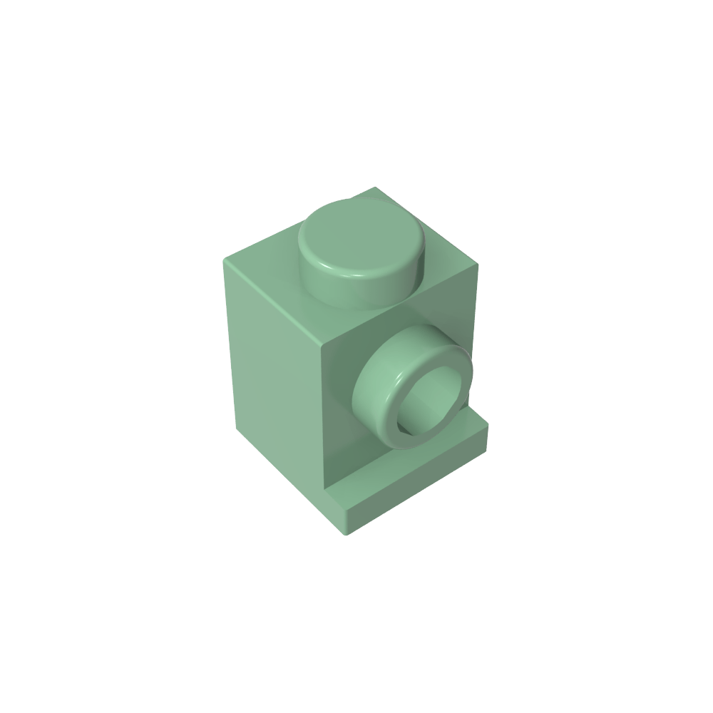 Brick Special 1 x 1 con faro y sin ranura-MyGobricksEs