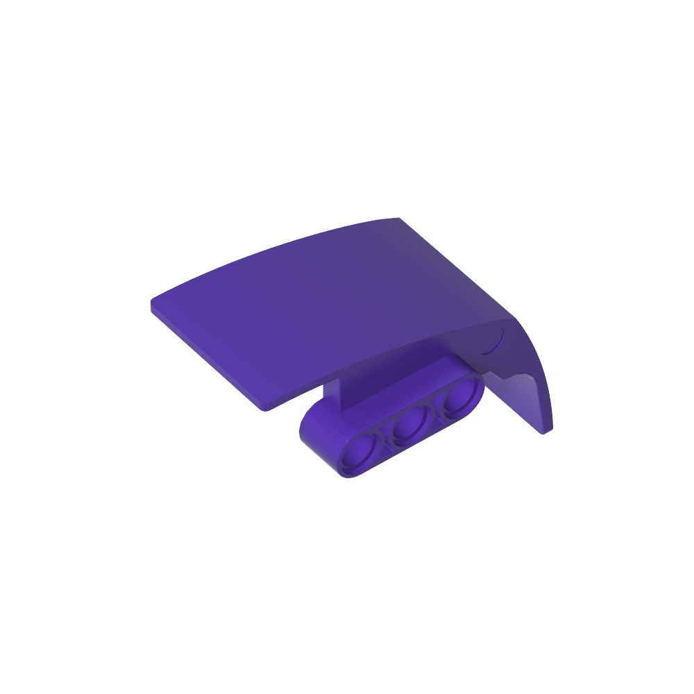 Panel técnico guardabarros izquierdo del coche-MyGobricksEs