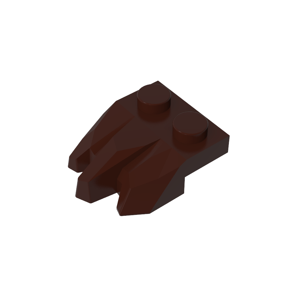 Plato Especial 2 x 3 con Rocas-MyGobricksEs