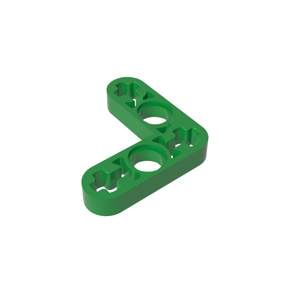 Viga técnica 3 x 3 en forma de L delgada-MyGobricksEs