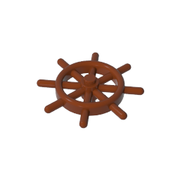 Barco, timón de barco-MyGobricksEs