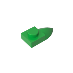 Placa Especial 1 x 1 con Diente-MyGobricksEs
