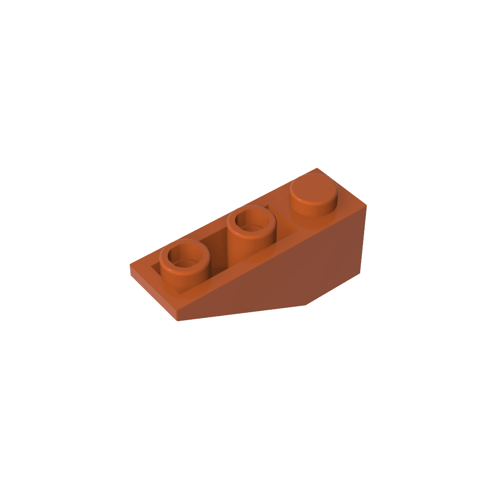 Pendiente Invertida 34° 3 x 1 sin Tope Interno-MyGobricksEs