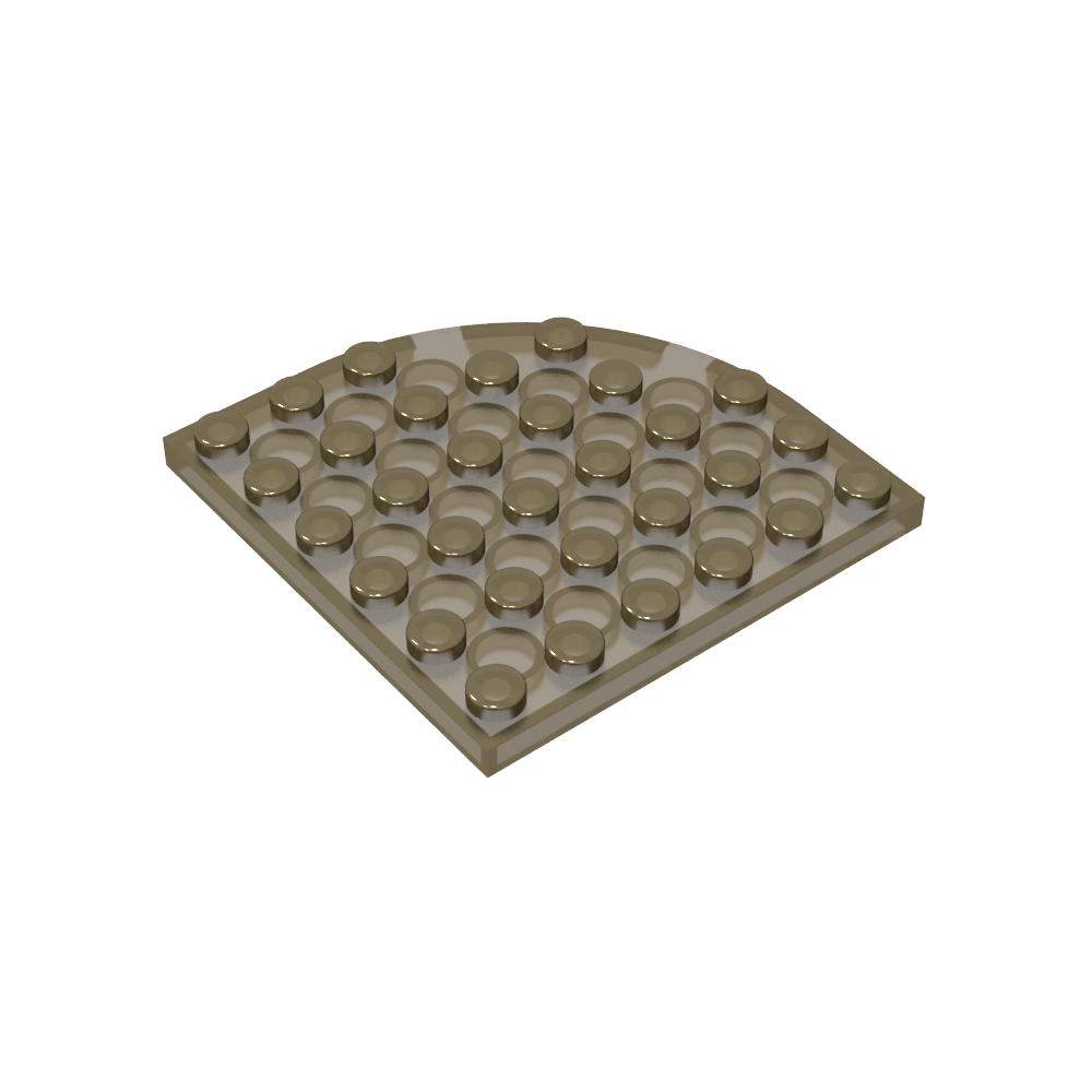 Placa de esquina redonda 6 x 6-MyGobricksEs