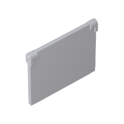 Vidrio para ventana 1 x 4 x 3 [Apertura]-MyGobricksEs
