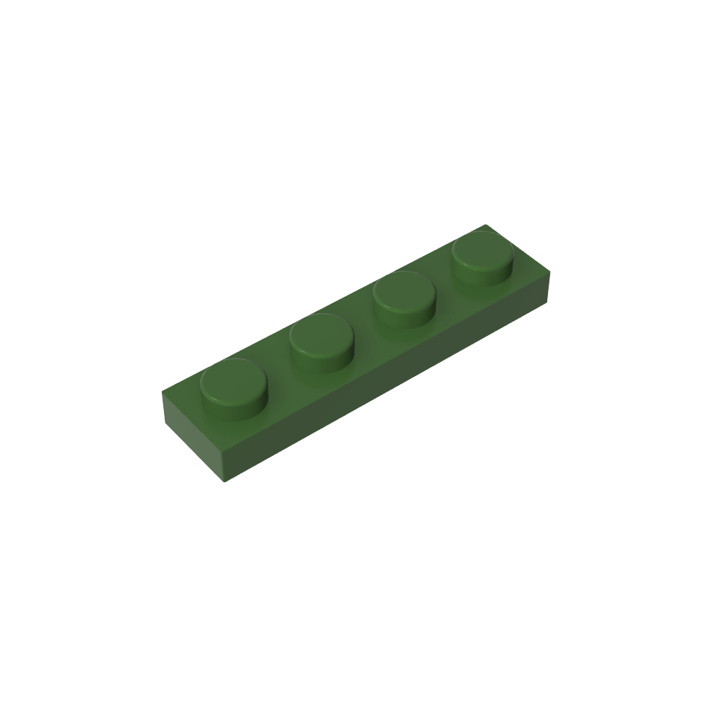 Placa 1 x 4-MyGobricksEs