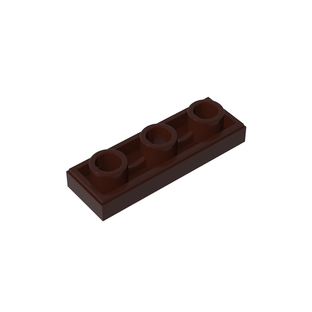 Azulejo especial 1 x 3 invertido con orificio central-MyGobricksEs