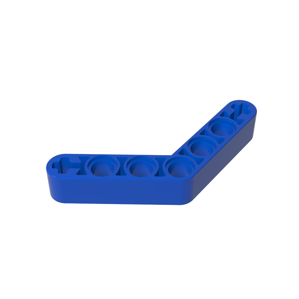 Viga técnica 1 x 7 doblada (4 - 4) de espesor-MyGobricksEs