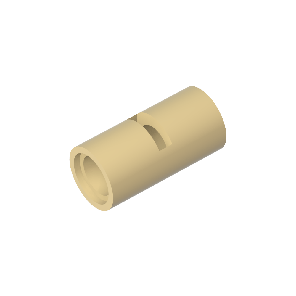 Conector de clavija Technic redondo [ranurado]-MyGobricksEs