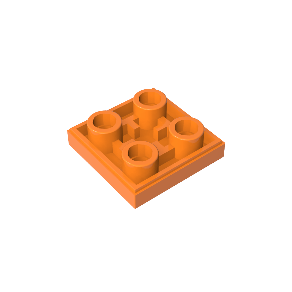 Azulejo especial 2 x 2 invertido-MyGobricksEs