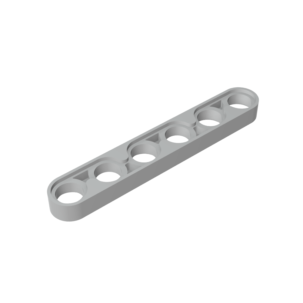 Viga técnica 1 x 6 delgada-MyGobricksEs