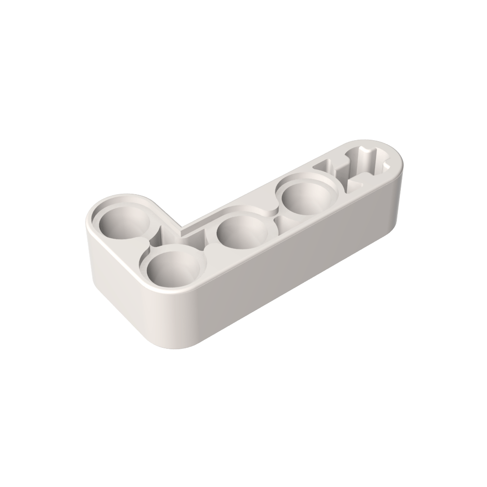 Viga técnica 2 x 4 en forma de L gruesa-MyGobricksEs