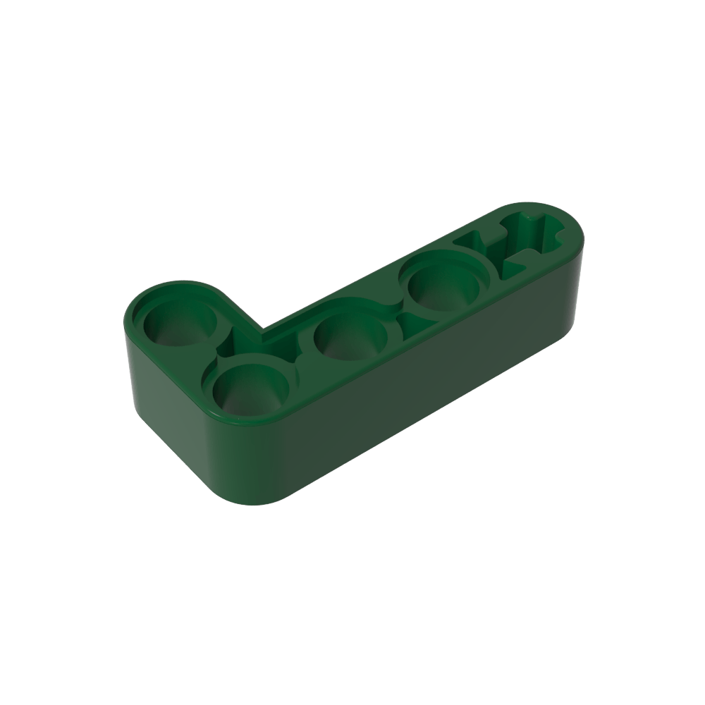 Viga técnica 2 x 4 en forma de L gruesa-MyGobricksEs