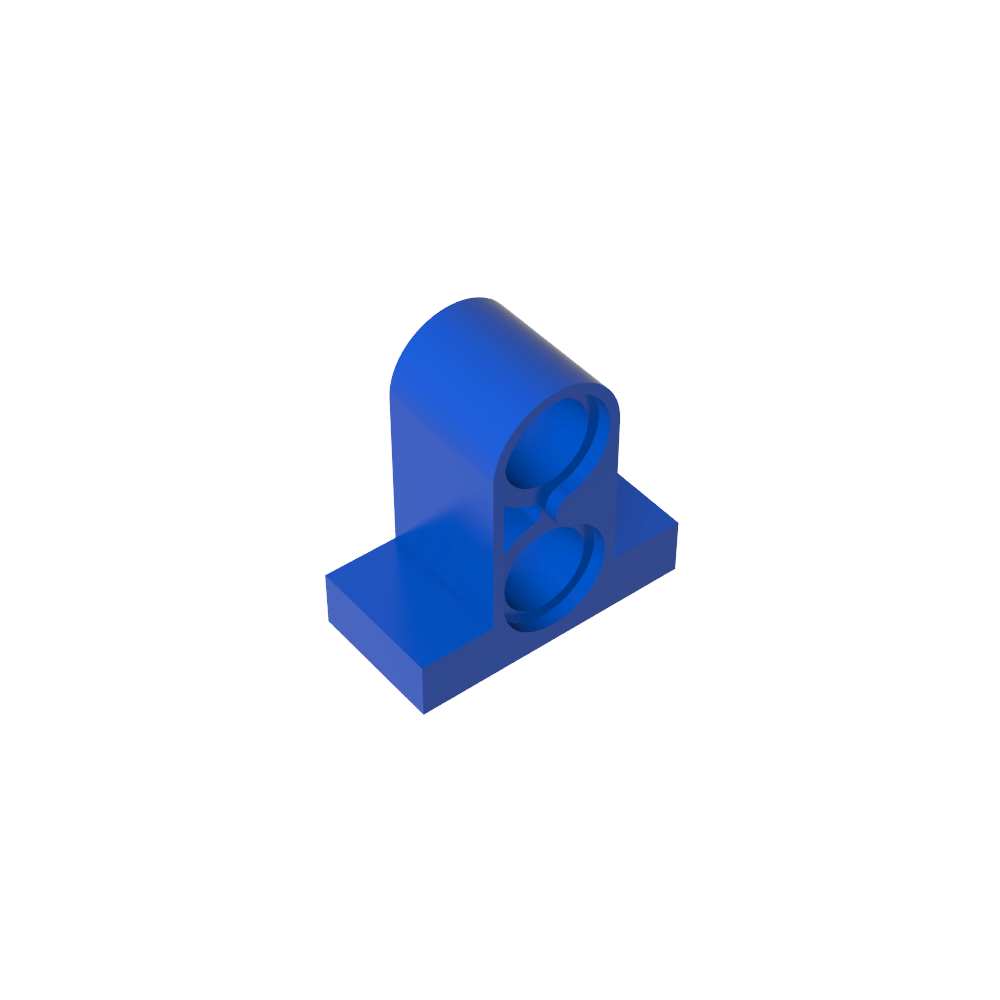 Placa de conector Technic Pin 1 x 2 x 1 2/3 [Dos orificios en la parte superior]-MyGobricksEs