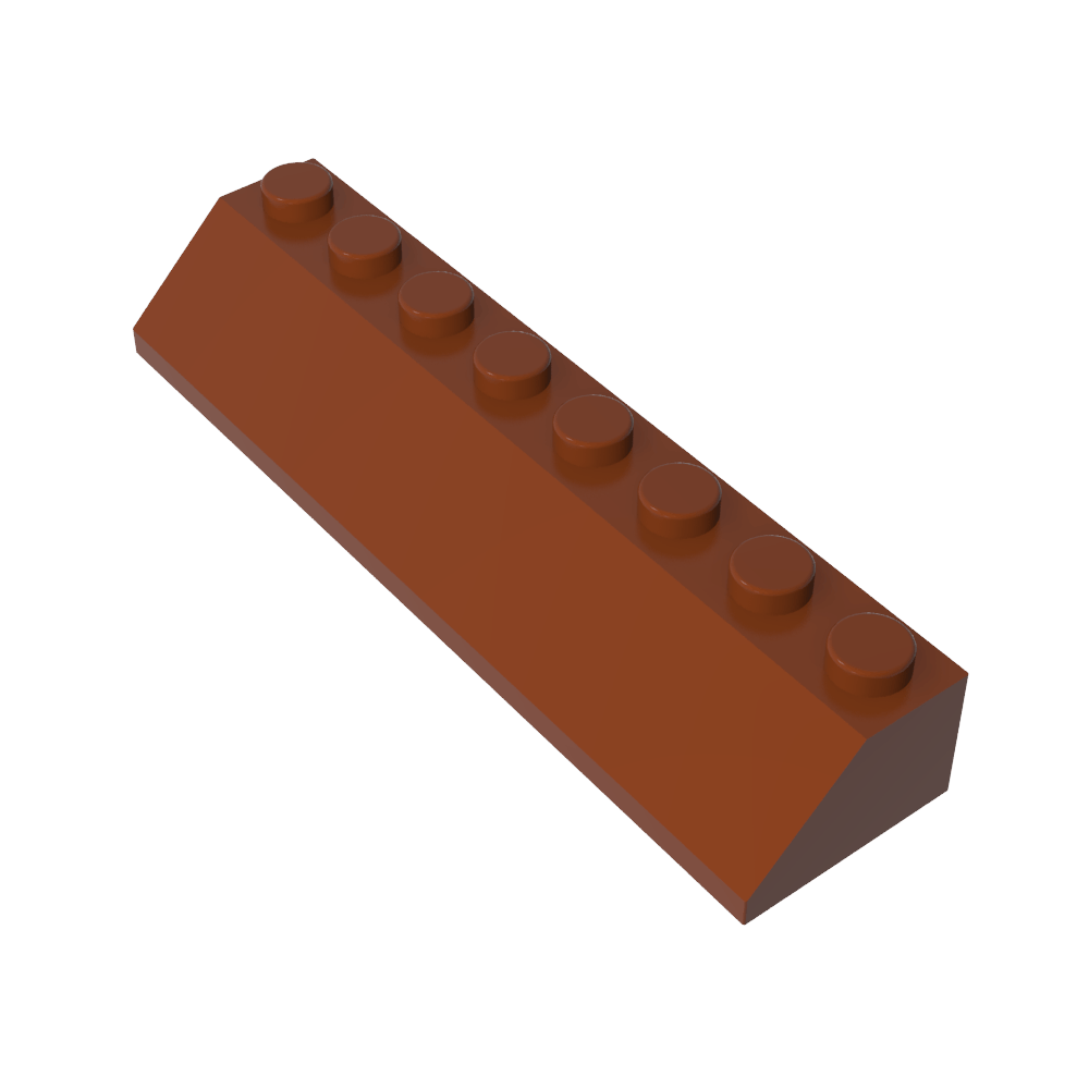 Pendiente 45° 2 x 8-MyGobricksEs