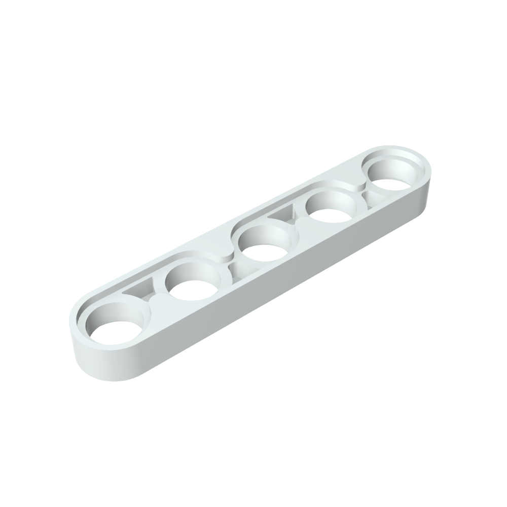 Viga técnica 1 x 5 delgada-MyGobricksEs