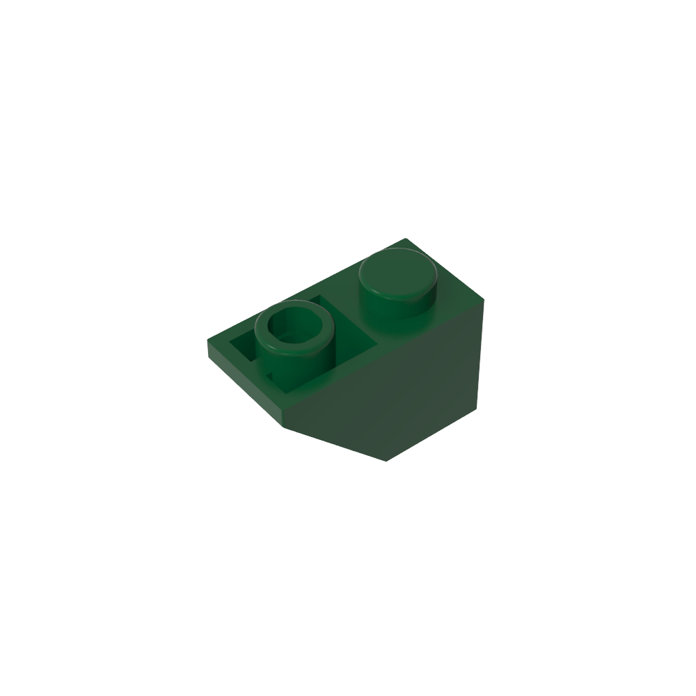 Pendiente invertida 45° 2 x 1-MyGobricksEs