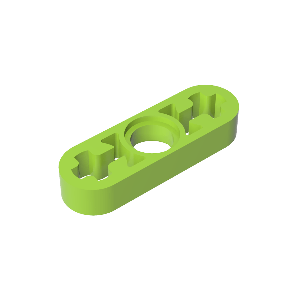 Viga técnica 1 x 3 delgada-MyGobricksEs