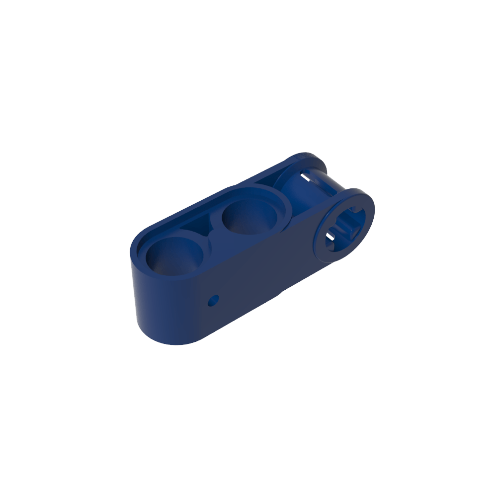 Conector de eje y pasador Technic perpendicular 3L con 2 orificios para pasadores-MyGobricksEs