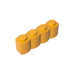 Empalizada especial de ladrillos de 1 x 4 [también conocida como tronco]-MyGobricksEs