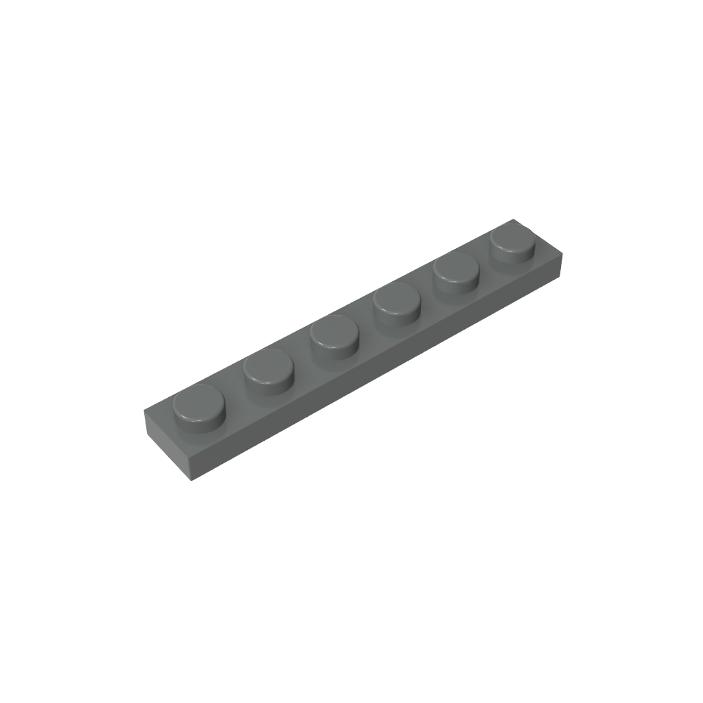 Placa 1 x 6-MyGobricksEs