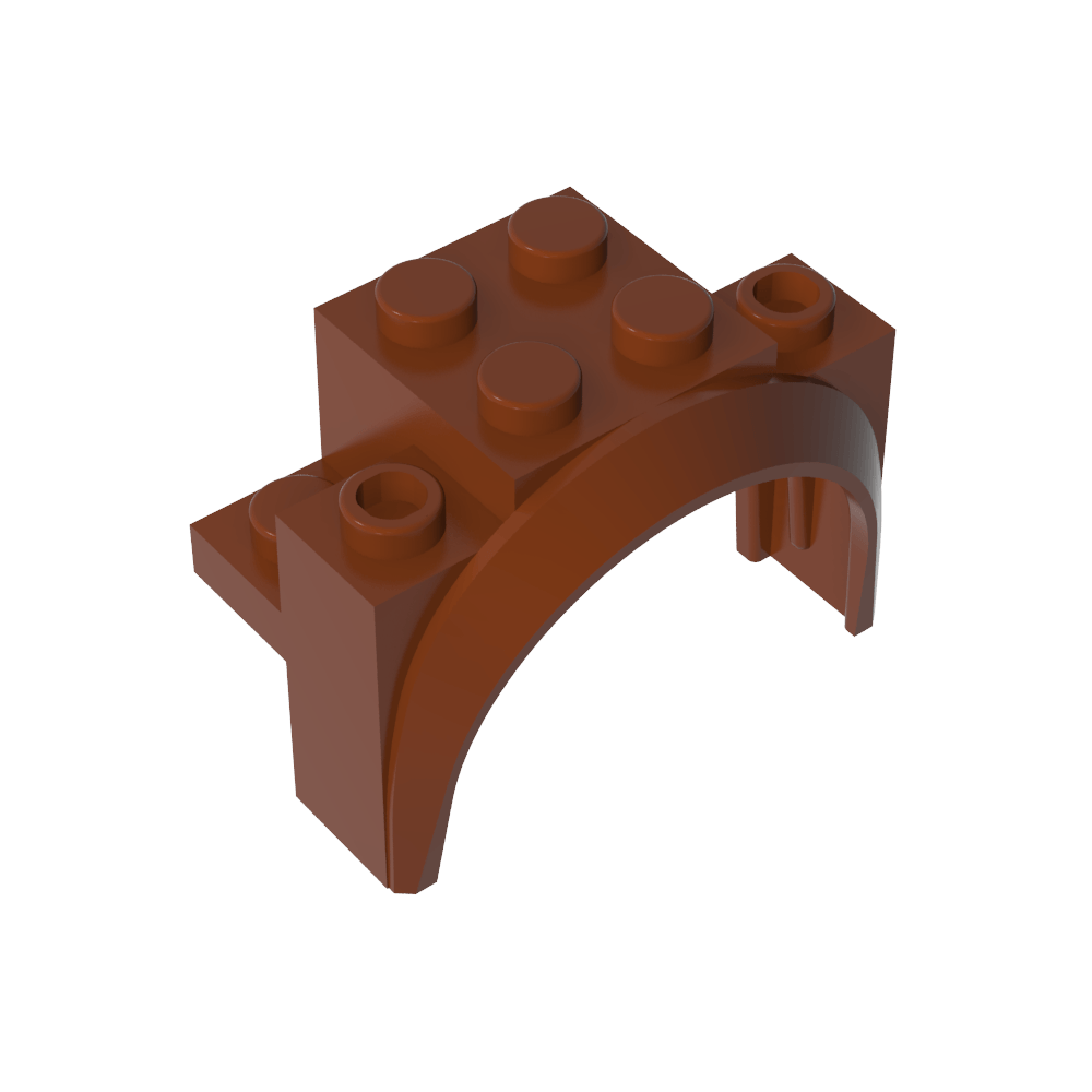 Paso de rueda, guardabarros 4 x 2 1/2 x 2 1/3-MyGobricksEs