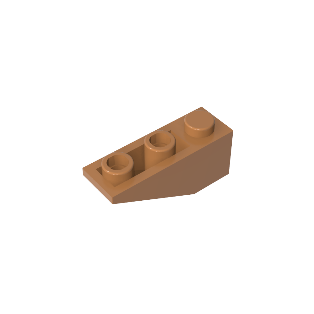Pendiente Invertida 34° 3 x 1 sin Tope Interno-MyGobricksEs