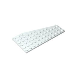 Placa de cuña 6 x 12 izquierda-MyGobricksEs